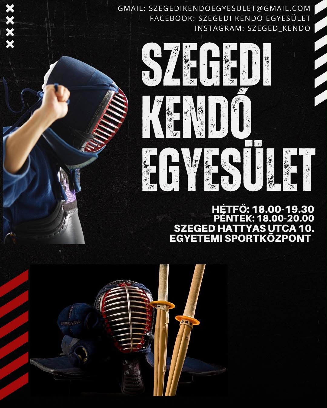 Szeged Kendo Association visual identity and website