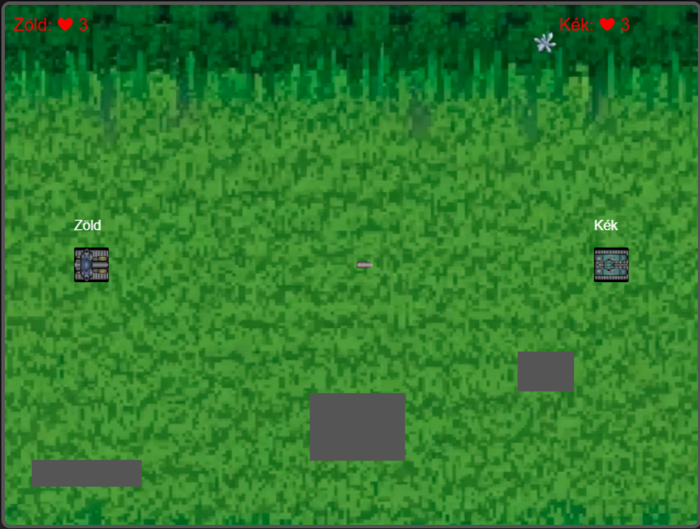 Kétjátékos Tank – lokális multiplayer lövöldözős játék